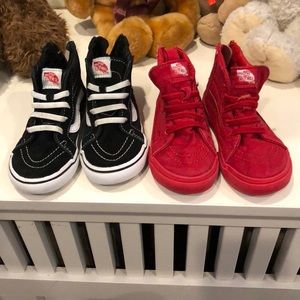 Toddler vans Combo!!!! Size 8C